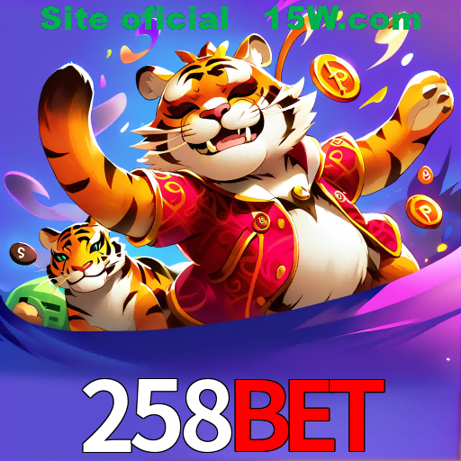 Imagem promocional da 258Bet mostrando a plataforma e suas vantagens
